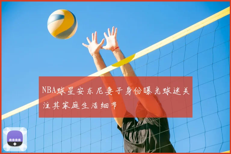 NBA球星安东尼妻子身份曝光球迷关注其家庭生活细节
