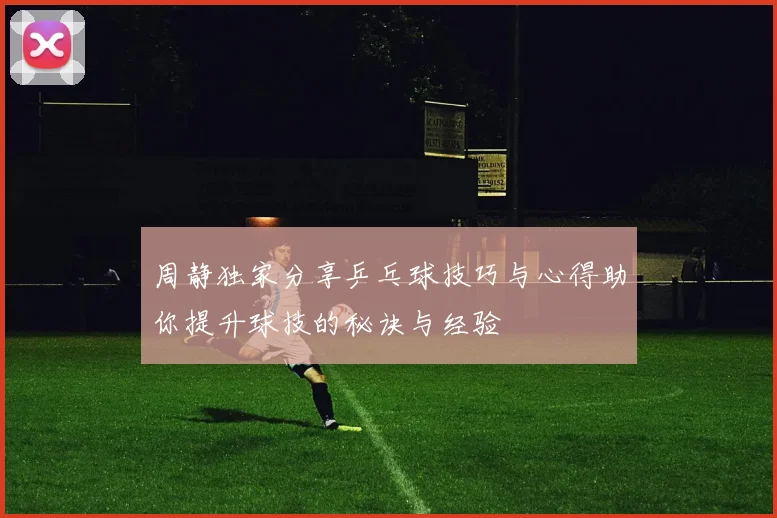 周静独家分享乒乓球技巧与心得助你提升球技的秘诀与经验