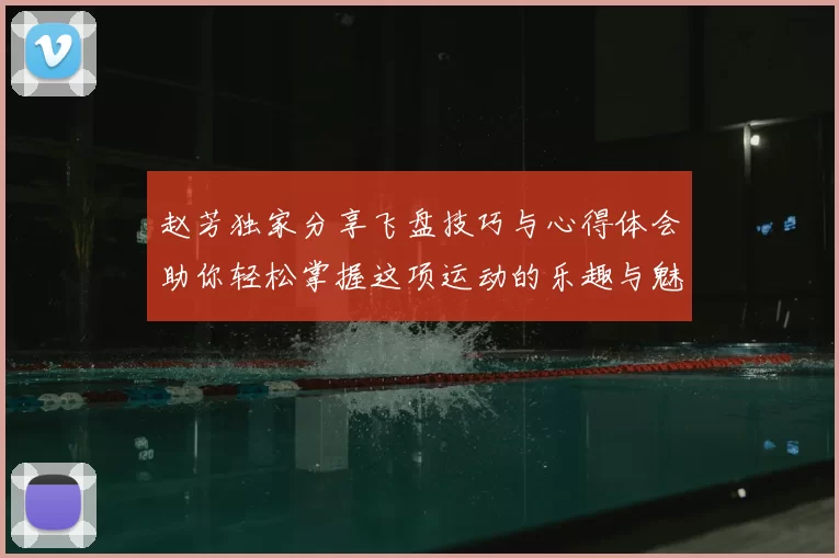 赵芳独家分享飞盘技巧与心得体会助你轻松掌握这项运动的乐趣与魅力